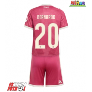 Real Madrid Bernardo Silva #20 Tercera Equipación Niños 2026-27 Manga Corta (+ Pantalones cortos)